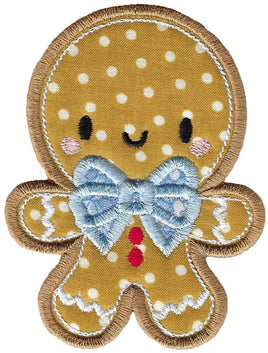 BCE Kawaii Gingerbread man Applique