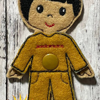 HL ITH Paperless Doll Indigenous Boy HL6185