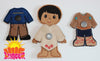 HL ITH Paperless Doll Indigenous Boy HL6185