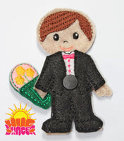 HL ITH Paperless Doll Tuxedo Outfit HL6191