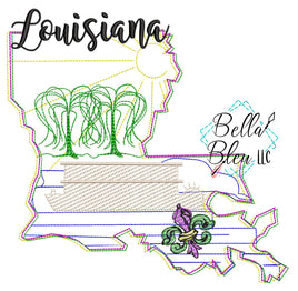 BBE Sketchy Louisiana State Picture