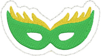 DBB Mardi Gras Felties embroidery design