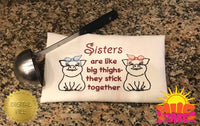 Big Thighs Sisters HL5752 embroidery files