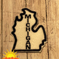 HL ITH Michigan Patch HL6124