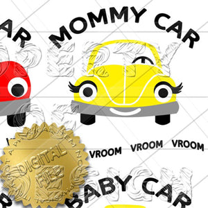 MDH Mommy Car SVG