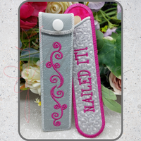 USS ITH NAIL FILE OR PEN HOLDER