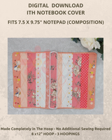 USS ITH Notebook Cover Patchwork Strips Version