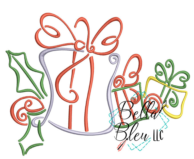 BBE -  Christmas Packages Satin Design