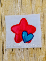 EJD Star and Heart Applique