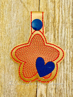 EJD Star and Heart Fob