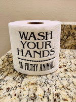 EJD  Filthy Animal Toilet Paper design