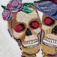 EDJ Watercolor Skeleton Couple SET