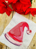 EJD Christmas Watercolor Santa Hat Set