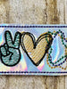 EJD Peace Love Beads Fob