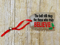 EJD Believe Bell Tag