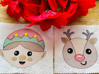 EJD Elf and Reindeer Christmas Sketchy set