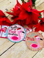 EJD Dreaming of a Pink Christmas 5x7 SET