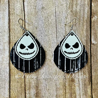 EJD ITH Halloween Skeleton and Zombie Earrings
