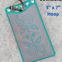 USS ITH Phone/Glasses Case – Plain and Paisley 5x7