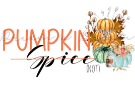 DADG Fall Pumpkin Spice NOT design - Sublimation PNG