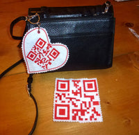 HL QR Code- I Love You HL5722 embroidery files