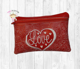 GRED  5x7 Quilted Love Bag