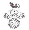SD Bunny  Corona Virus