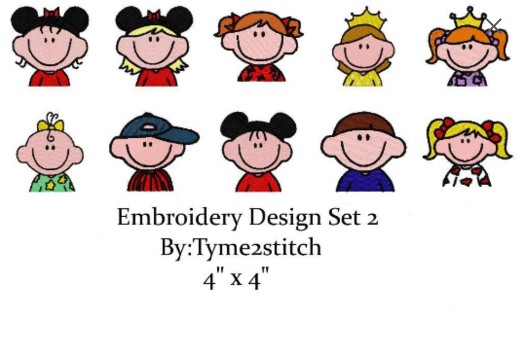 TIS  Set 2 embroidery designs