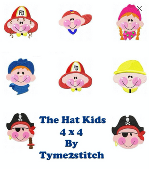 TIS Hat Kids Embroidery Set