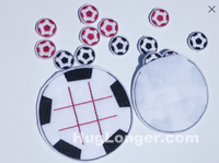 ITH Soccer Tic Tac Toe game HL1041 Sports Volleyball boardgames favor
