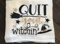 HL Quit Your Witching HL2067 embroidery file
