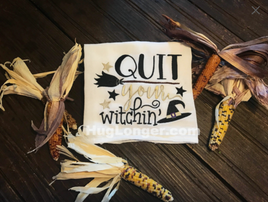 HL Quit Your Witching HL2067 embroidery file
