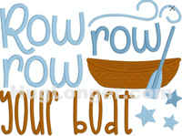 HL Row Your Boat HL2213 embroidery file