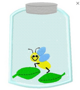 TIS Bug jar applique