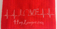 HL Bean Stitch Love EKG HL2130