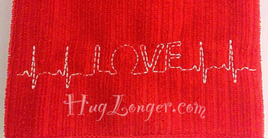 HL Bean Stitch Love EKG HL2130
