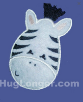 HL Applique Zebra embroidery file HL1065