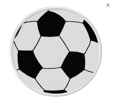 TIS Soccer ball embroidery design