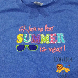 BBE Have no fear summer is here Applique