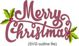 TD -  Merry Christmas  SVG File