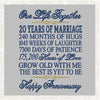 TD - 20th Wedding Anniversary Saying