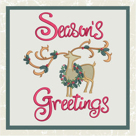 TD - Seasons Greeting Reindeer