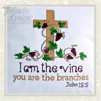 TD - I am the vine Religious saying