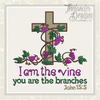 TD - I am the vine Religious saying