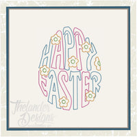TD - Happy Easter Egg Saying