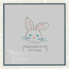 TD - Bunny Monogram Frame