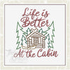 TD - At the Cabin EMBROIDERY SVG SUBLIMATION