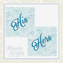 TD - His and Hers Quilt Block