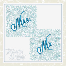 TD - Mr and Mrs Quilt Block