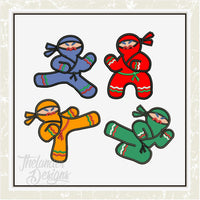 TD - Ninjabread Men Ornaments